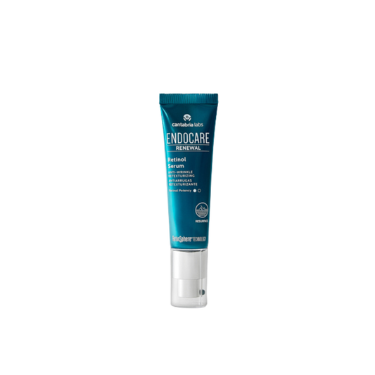 Endocare renewal retinol serum 0,2% sprendziantis rauksles, pigmentines demes, odos netolygumus