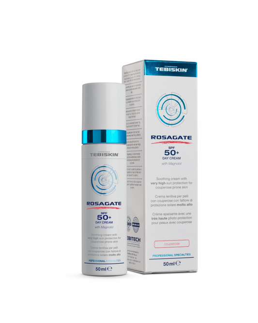 SPF priemonė - 2in1. Priemonė efektyviai veikia, paraudimą ir matomas smulkias kraujagysles. Sumažina nemalonius odos pojūčius, kaip niežėjimas, intensyvios šilumos pojūčius, suteikdamas odai komfortą.
