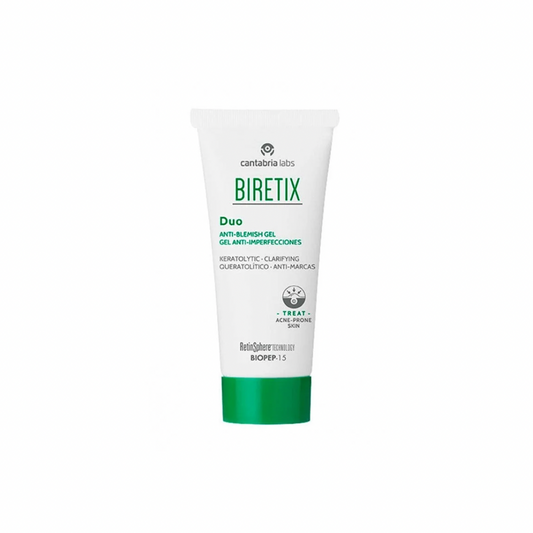 Biretix anti blemish duo kremas 50ml. Kremas riebiai, aknės paveiktai odai, spręsti spuogų atsirado priežastis.