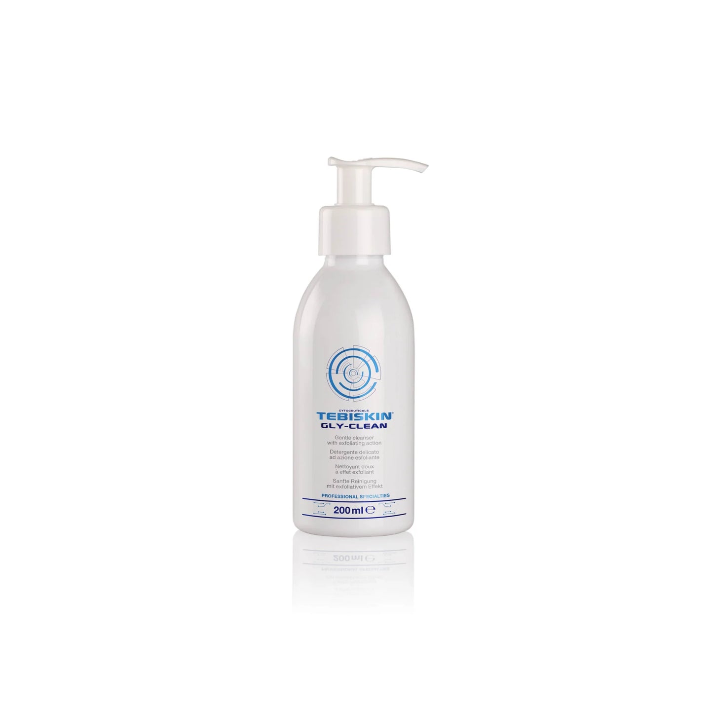 Tebiskin GLY-C CLEANSER – švelnus prausiklis glikolio rūgšties pagrindu, 200 ml, Heyskin.lt