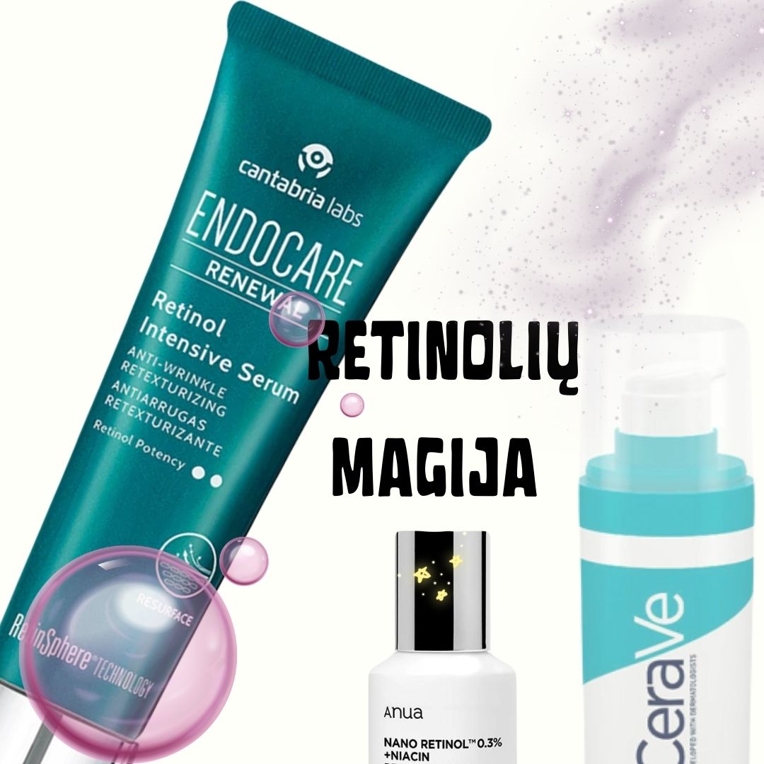 Retinolių formos, ir panaudojimas