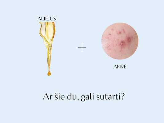 Aliejus, draugas ar priešas aknei