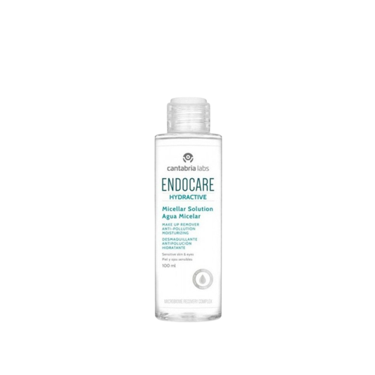 Endocare micelinis vanduo 100ml svelnus makiazo valiklis, tinkamas ir akiu makiazui valyti