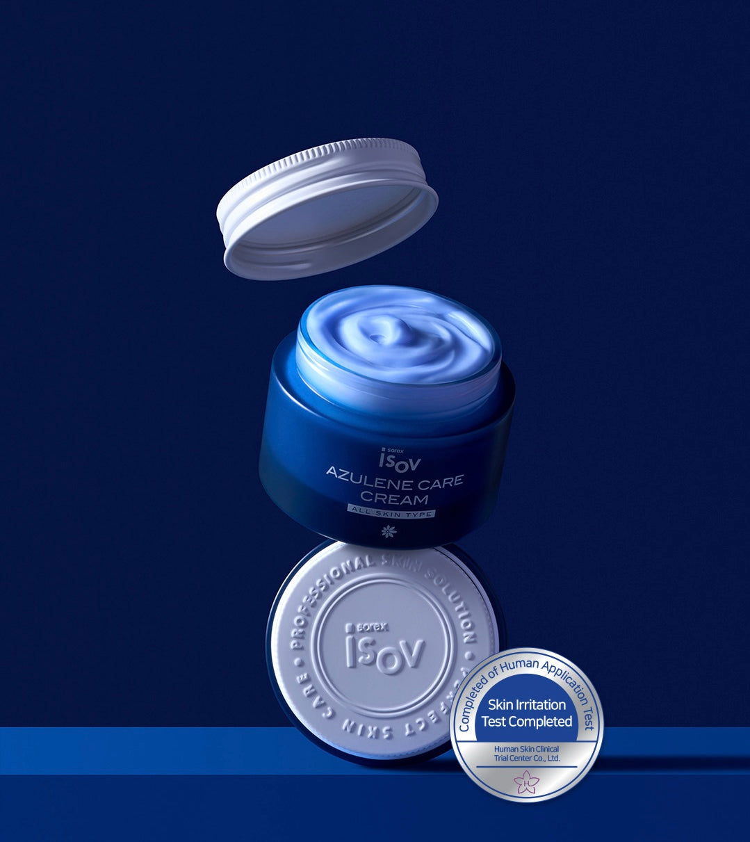 iSOV Atstatomasis kremas su azulenu 50ml
