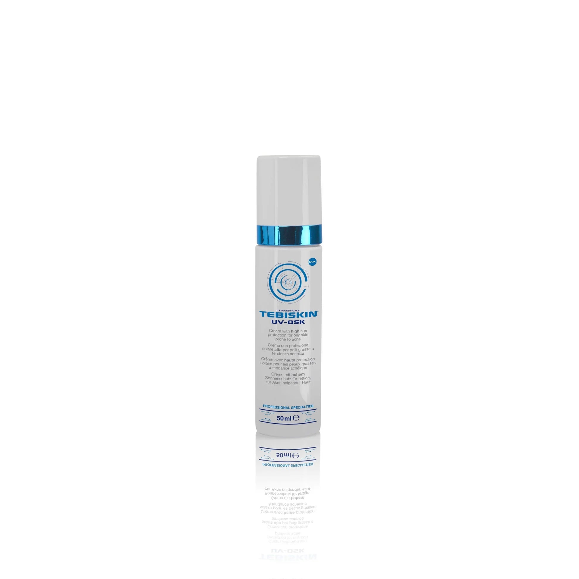 SPF30 veido kremas riebiai ir į aknę linkusiai odai. Mažina sebumo perteklių, padeda išvengti bėrimų ir palaiko matinę, sveiką odos būklę.