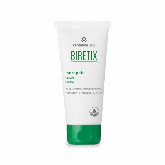 Biretix isorepair drėkinamasis kremas 50ml. Drėkinamasis kremas su keramidais, gelinės tekstūros, tinkamas riebiai į spuogus linkusiai odai. 