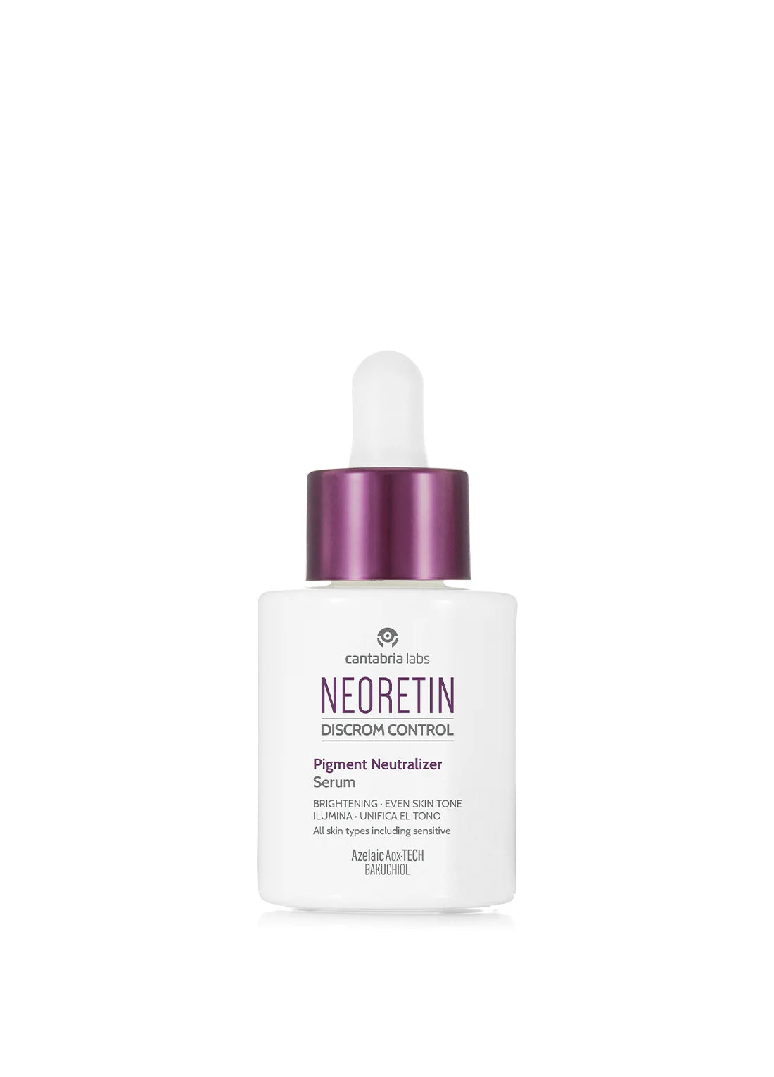 NEORETIN PIGMENT NEUTRALIZER depigmentuojantis serumas 30ml, reguliuoja pigmentacijos procesus, mažina dėmes, drėkina ir stiprina odos barjerą – heyskin.lt