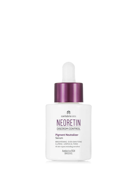 NEORETIN PIGMENT NEUTRALIZER depigmentuojantis serumas 30ml, reguliuoja pigmentacijos procesus, mažina dėmes, drėkina ir stiprina odos barjerą – heyskin.lt